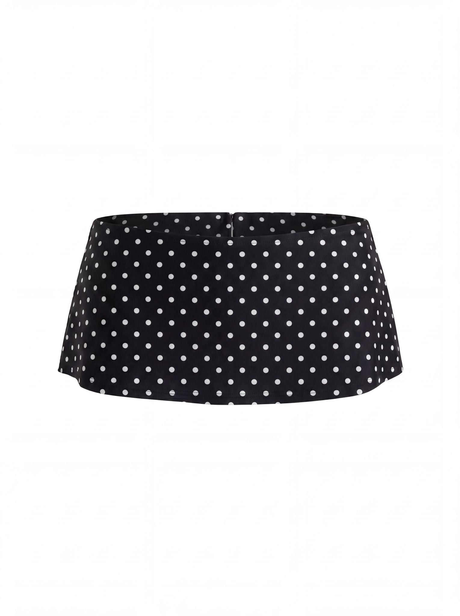 VERONIKA — Noir Polka Skort
