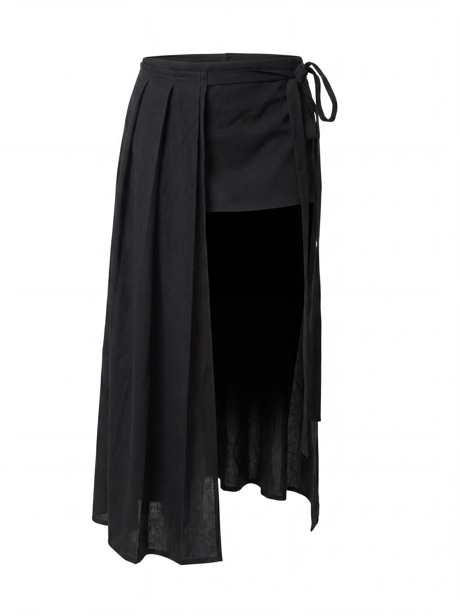 MORTICIA — Wrap Long Skirt